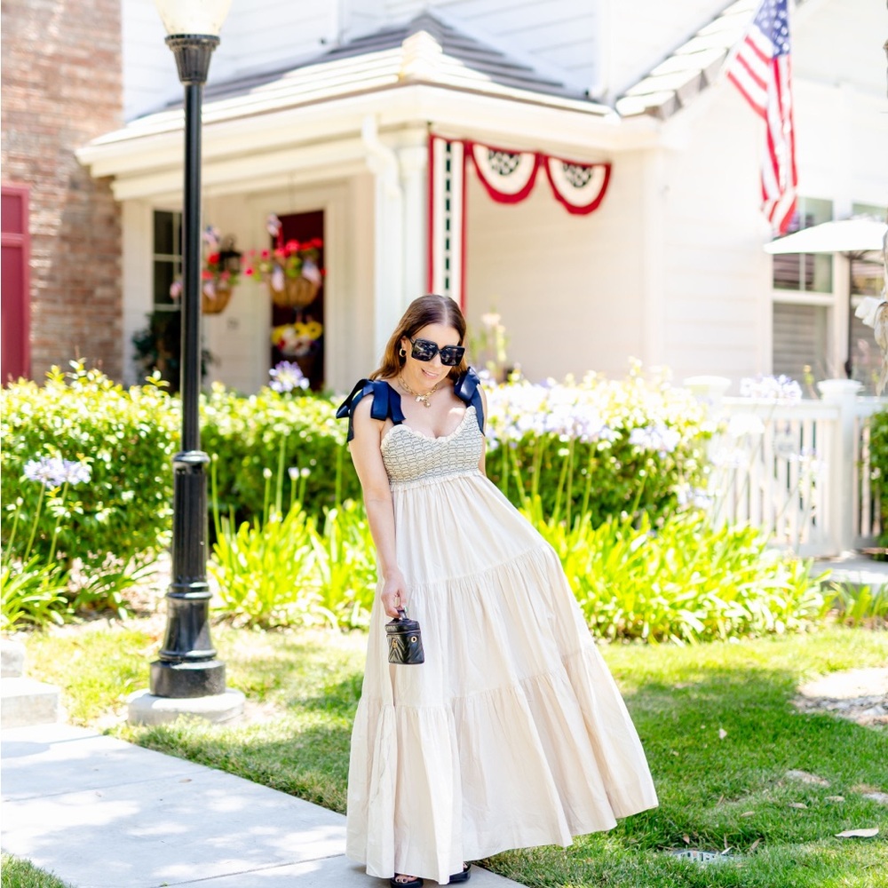 Brand new Free People Maxi Dress! Perfect for 4th of July!
